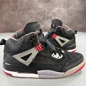 Jordan Spizike Black Cement Mens High Top Basketball Shoes 315371-034 Size 11